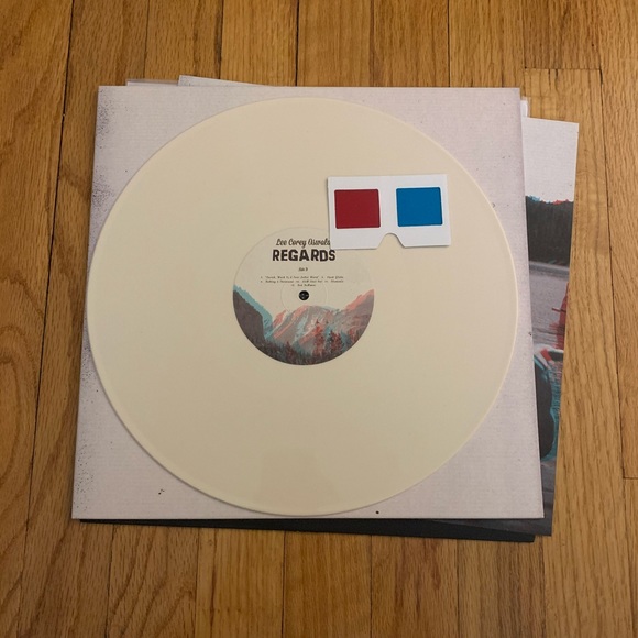 Lee Corey Oswald REGARDS Exclusive Bone Color LP - Picture 2 of 4